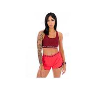 Reggiseno Under Armour Crossback Mid rosso vino - XS