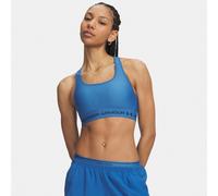Under Armour Crossback Medium Impact Sports Bra Blu S Donna