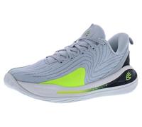 Under Armour Curry 12 Anti Gravity - Scuola elementare per ragazzi (Grigio/Volt/Bianco), Halo Grigio-nero, 39 EU