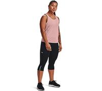 Under Armour Fly Fast 3.0 Speed Capri - pantaloni running 3/4 - donna L Black woman Ua Heatgear