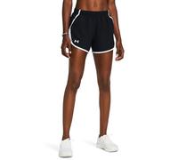 Under Armour Donna Fly By 3In Short Abbigliamento da Running Pantaloncini da Corsa Black 001/White 100 - Nero XL