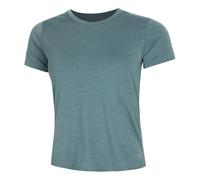 Maglia a maniche corte Under Armour Launch da donna Jasper Blu / Riflettente L