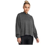 Under Armour Rival Terry OS Felpa Con Cappuccio Donna in grigio scuro, Taglia: M