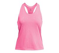 Under Armour Donna Streaker Splatter Singlet Laufshirt Abbigliamento da Running Camicia da Corsa Fluo Pink 682 - Rosa S