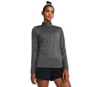 Under Armour Donna Tech 1/2 Zip- Solid, Maglia Donna Manica Lunga, Felpa donna con Zip, Comoda Maglia Palestra