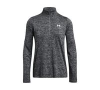 Under Armour Tech Half-Zip Twist Manica Lunga Donna-Nero in nero, Taglia: M