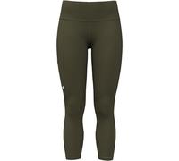 Under Armour Donna Tech Hi Ankle Leg, Leggins Sportivi alla Caviglia Super Leggeri, Pantaloni Palestra Elasticizzati con Fascia in Vita Antiscivolo e Tasca Laterale,Expedition Green/White,XS