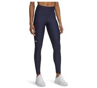 Under Armour Donna Tech HiRise Legging, Leggins Sportivi Super Leggeri e Modellanti, Pantaloni Palestra Elasticizzati con Fascia in Vita Antiscivolo e Tasca Laterale,Washed Navy/White,XXL