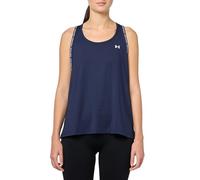 Canotta Under Armour Tech™ Knockout da donna Midnight Blu Marino / Bianco S
