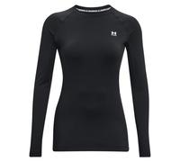 Under Armour Coldgear Authentics Crew Long Sleeve T-shirt Nero S Donna