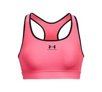Under Armour Donna UA HG Armour Mid Padless Sports Bra, Reggiseno senza imbottitura