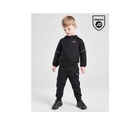 Under Armour Double Knit Full Zip Completo Infante, Nero 0-3M