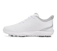 Scarpe da golf Under Armour Drive Fade da uomo Bianco / Bianco / Metallico Argento 47.5