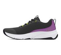 Under Armour Dynamic Select Cross Trainer Donna, (102) Castlerock/Provence Purple/High Vis Yellow, 40.5 EU