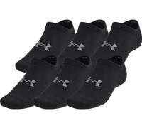 Under Armour Essential 6-Pack No-Show Socks Calze M Nero