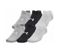 Under Armour Essential No Show 6 - calzini corti M (36.5 - 42) Black/Grey unisex