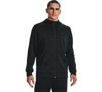 Felpa con cappuccio Armour Fleece® Full-Zip da uomo Nero / Nero M
