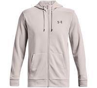 Under Armour Felpa con Cappuccio e Zip Intera Top in Pile, (592) Ghost Gray / / Pewter, XL Uomo