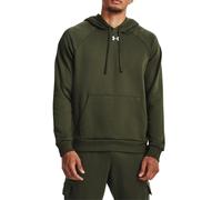 Under Armour Felpa da Uomo con Cappuccio Rival Verde Codice 1379757-390 - 9M