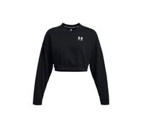 Felpa da donna Under Armour Rival Terry OS Crop Crw Taglia: L / Colore: nero