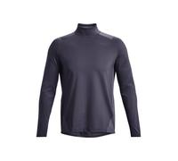 Under Armour COLDGEAR RUSH MOCK SWEATSHIRT Magliette a maniche lunghe M Grigio