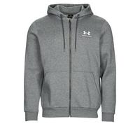 Under Armour Felpa UA Essential Fleece FZ Hood in Grigio EU M