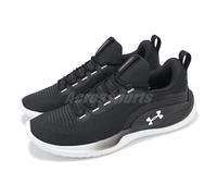 Under Armour Flow Dynamic UA Black White Men Cross Training Shoes 3026106-001