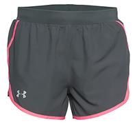 Pantaloncini da tennis da donna Under Armour Women's UA Fly-By 2.0 Shorts - pitch gray/cerise S