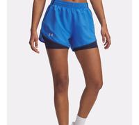 Under Armour Fly By 2in1 Pantaloncini Da Corsa Donna-Blu,Blu Scuro