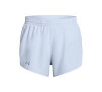 Pantaloni corti Under Armour Fly-By celeste donna - L
