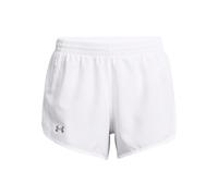 Under Armour Fly By 3in Pantaloncini Da Corsa Donna - Bianco