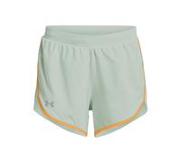 Under Armour Fly-By Elite 3in Pantaloncini Donna-Verde,Arancione