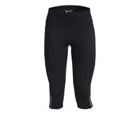 Under Armour Fly Fast 3.0 Speed Capri - pantaloni running 3/4 - donna S Black woman Ua Heatgear
