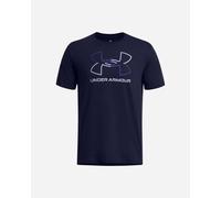 Under Armour Foundation Update Big Logo M - T-shirt - Uomo - Blu Navy M