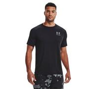 Under Armour Freedom Tech Maglietta a Maniche Corte Camicia, Nero (001)/Grigio Pitch, M Uomo