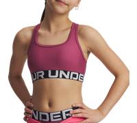 Under Armour Crossback Jr - reggiseno sportivo sostegno medio - ragazza YM Dark Red junior Ua Heatgear