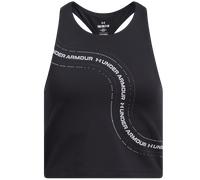 Under Armour G Motion Branded Crop Tank Canotte e Top L Nero