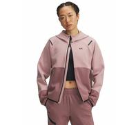 UNDER ARMOUR Giacca con cappuccio da donna UA Unstoppable Fleece con zip integrale bacca | L