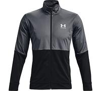 Felpa Under Armour UA Pique Track da uomo grigio pece/bianco (S)