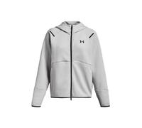 UNDER ARMOUR Giacca di felpa 'Unstoppable' grigio chiaro / nero Donna - Abbigliamento - Taglie comode - Felpe UNDER ARMOUR M