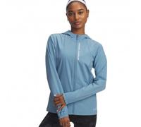 Under Armour Giacca Running Outrun The Storm Blue Smoke Donna M