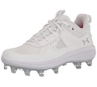Under Armour Glyde Mt TPU, Scarpe da Softball Donna, Bianco (101)/Bianco, 36 EU