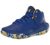 Under Armour Grade School UA Jet '21 Basketball Shoes, Court Performancence Unisex-Adulto, Blu, 38 EU