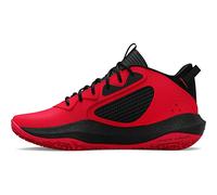 Under Armour Grade School UA Lockdown 6 Scarpe da Basket, Court Performancence Unisex-Adulto, Colore: Rosso, 40 EU