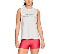Under Armour Graphic WM Muscle Maglia, Donna, Bianco, SM