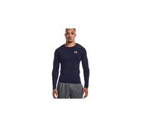 Under armour heatgear armour long sleeve compression jersey blue