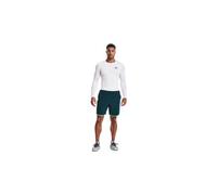 Under armour heatgear armour long sleeve compression jersey white