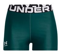 Under Armour HeatGear Authentic - Pantaloncini da Donna con Supporto Medio, Foglia di t, M