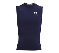 Under Armour Heatgear Comp Canottiera Uomini-Blu Scuro,Bianco in blu scuro, Taglia: XL