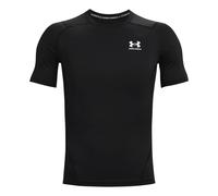 Under Armour Heatgear Comp Maglietta Uomini-Nero,Bianco in nero